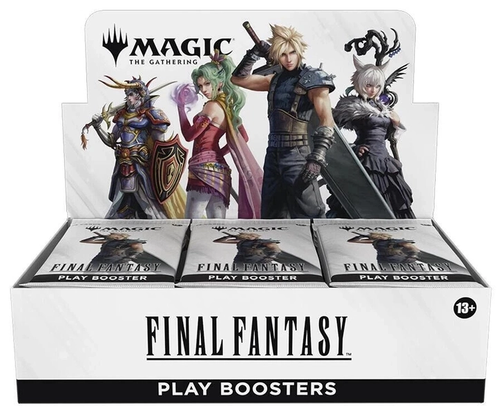 MTG Magic the Gathering Final Fantasy Play Booster Box Sealed Ships 6-7