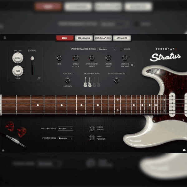 Shreddage 3 Stratus (VST, AU, AAX) Virtual Guitar Instrument for Kontakt