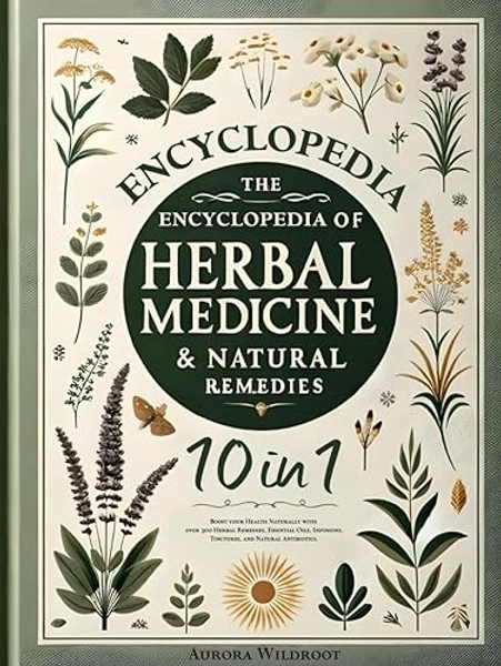 The Encyclopedia of Herbal Medicine & Natural Remedies: [10 in 1] Boost your Health Naturally with over 300 Herbal Remedies, Essential Oils, Infusions, Tinctures, and Natural Antibiotics