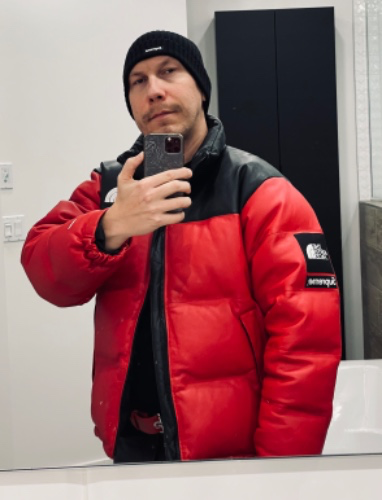 Supreme x The North Face Leather Nuptse Jacket