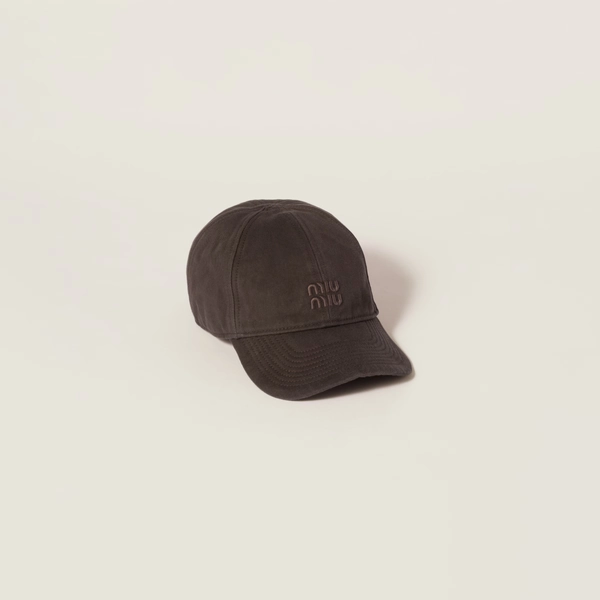 Mui Mui Drill baseball cap