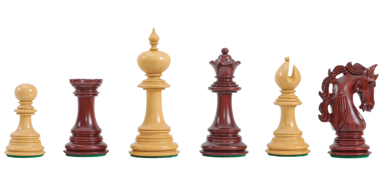 CLEARANCE - The Turin Series Artisan Chess Pieces - 4.4" King