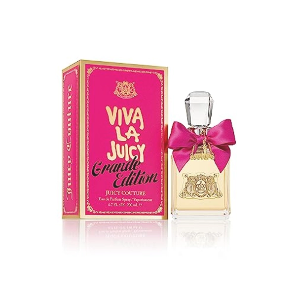 Juicy Couture, Viva La Juicy Eau De Parfum, Women's Perfume with Notes of Mandarin, Gardenia & Caramel, Fruity & Sweet Perfume for Women