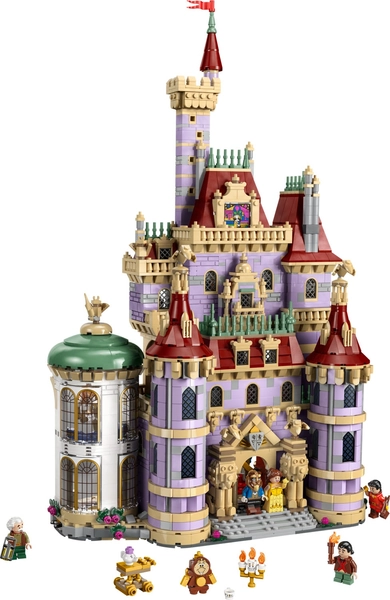 Beauty and the Beast Castle 43263 | Disney™ | Buy online at the Official LEGO® Shop US