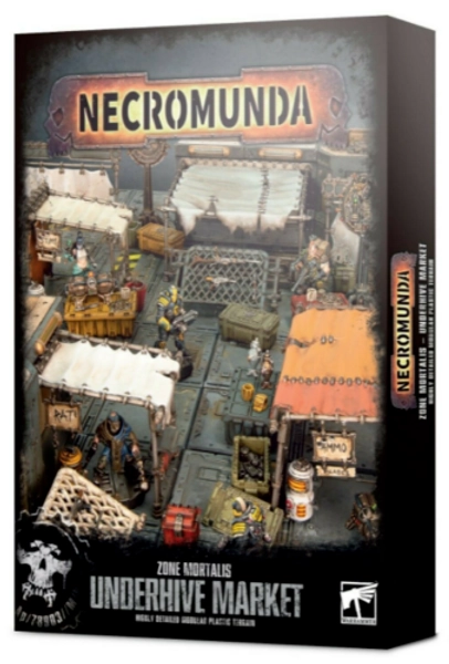 Necromunda Zone Mortalis: Underhive Market - Warhammer 40k - Brand New! 300-85