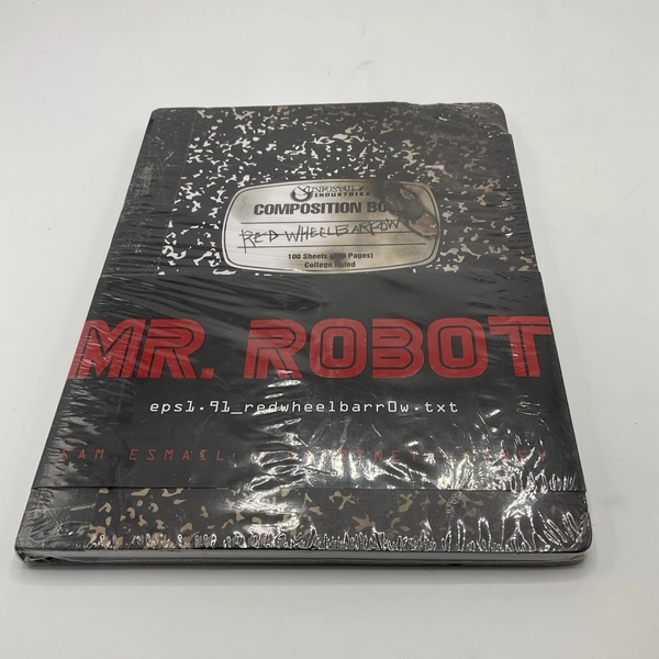 MR. ROBOT: Red Wheelbarrow : (eps1. 91_redwheelbarr0w. txt) With All Inserts New