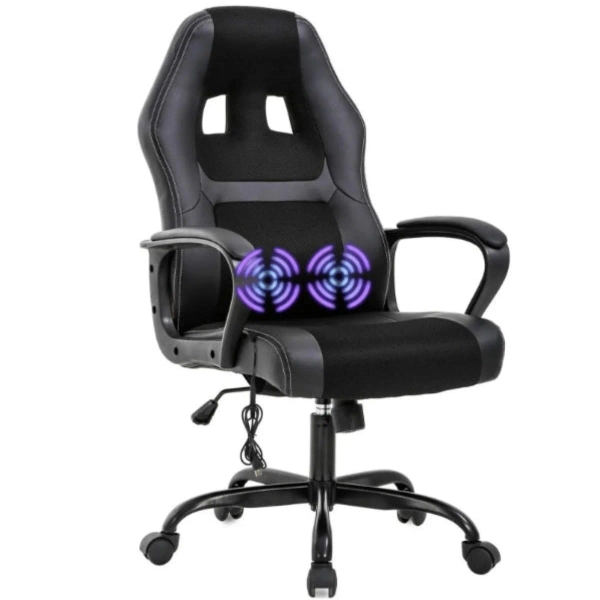 Racing Office Chair with Adjustable Reclining Function