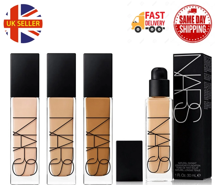 Nars Natural Radiant Longwear Foundation 30ml - Various Shades Available