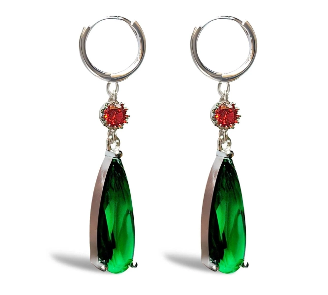 Silver Dangle Earrings Studio Ghibli Inspired Fantasy Castle, Silver Wedding Earrings Hypoallergenic Cosplay Jewelry, Gift for Anime Lovers