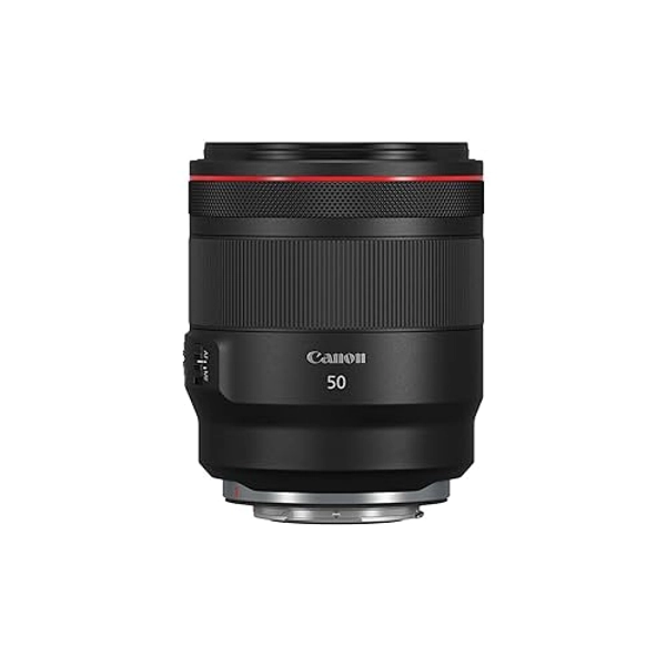 Canon RF 50mm F1.2L USM Lens - L-series Prime Lens | Weatherproof | High Low-Light Performance | Portrait, Weddings, Street Photography | Canon EOS R Compatible