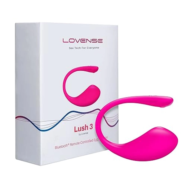 LOVENSE Wearable Lush 3.0 Couples Vibrator Bluetooth Massager Adult Toys for Women