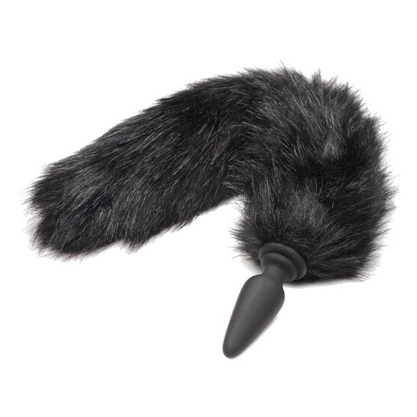 Interchangeable Fox Tail Anal Plug (4 Colors) - $23.58