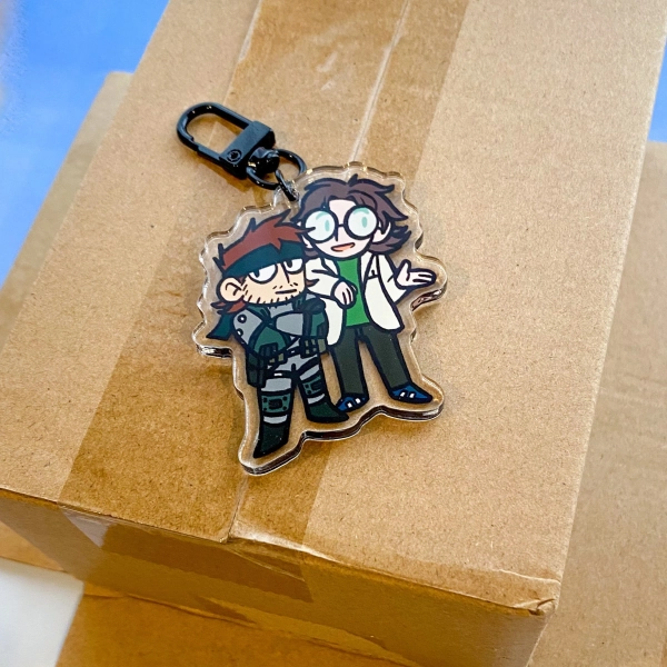 MGS: Snake & Otacon Charm