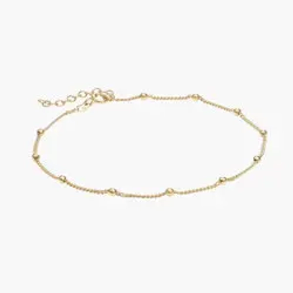 Bobble Chain Anklet/Bracelet - Gold Vermeil