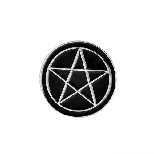 Rituals dark witchy pins - PENTACLE