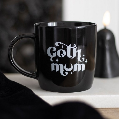 Goth Mum Black Mug Gothic Homeware