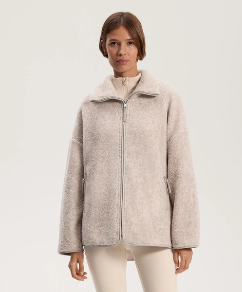 Veste oversize effet mouton