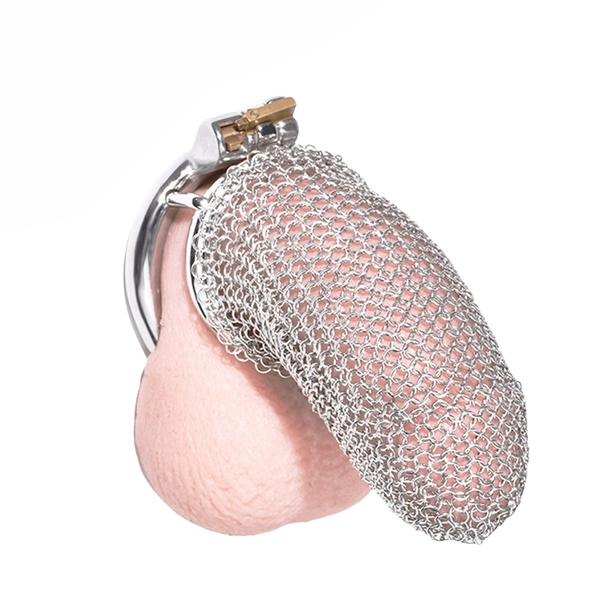 Metal Chainmail Chastity Cage - Locked In Lust®