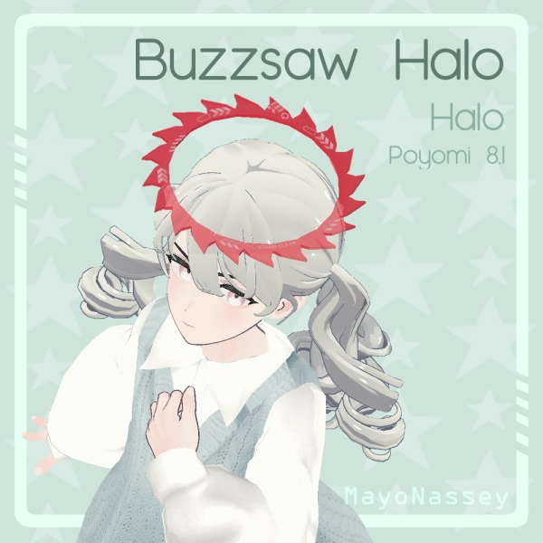Buzzsaw Halo (6 Colors) (Animated)