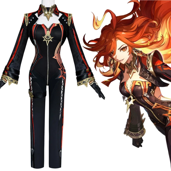 Genshin Impact Mavuika Cosplay Costume