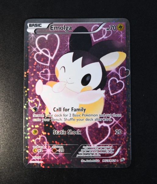 Pokémon TCG Emolga Legendary Treasures Rc23/Rc25 Full Art