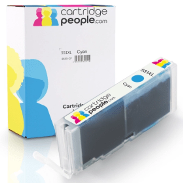 Own Brand Canon CLI-551CXL Cyan High Capacity Ink Cartridge - 6444B001 (Cartridge People)