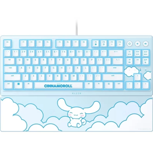 Razer Ornata V3 Tenkeyless Low Profile Gaming Keyboard US Layout - Cinnamoroll Edition