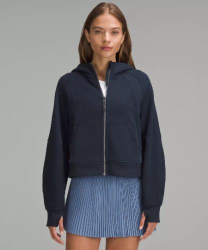 Scuba Oversized Full-Zip Hoodie
