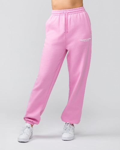 Weekend Slouchy Trackies - Pink Frosting | L