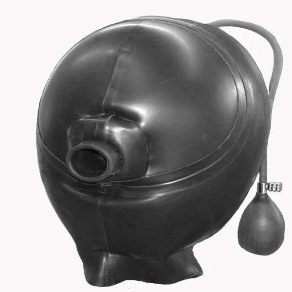 Inflatable Latex Hood with Hard Pipe