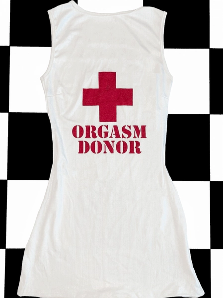 SWEET LORD O'MIGHTY! ORGASM DONOR POINTELLE DRESS