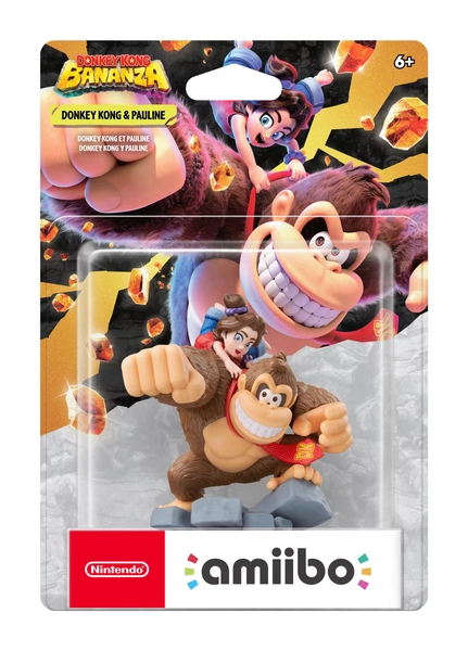 Donkey Kong and Pauline: Donkey Kong Bananza Amiibo