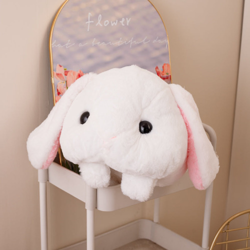 Chonky Bunny Plush Toy (4 COLORS) - White