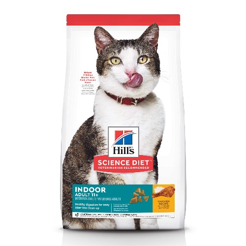 Hill's Science Diet Senior Adult 11+ Indoor, Chicken Recipe, Dry Cat Food for Older Cats, 3.17kg Bag - 3.17 kg (Pack of 1) 3 options from $59.16