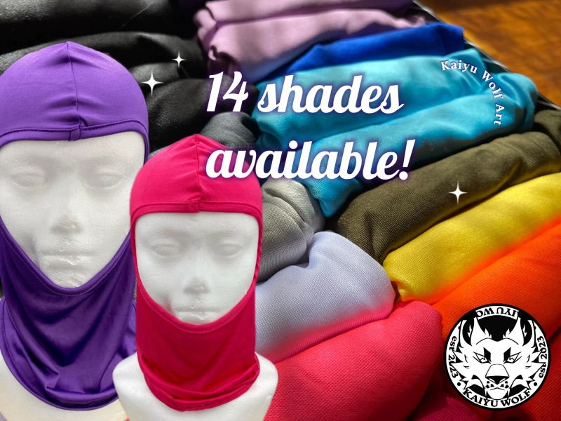 Fursuit Balaclavas, Cooling Lycra Head Base Liner for Costumes