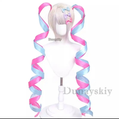 Game Needy Girl Overdose KAngel Cosplay Wig