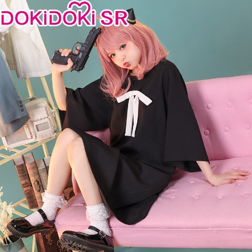 IN STOCK DokiDoki-SR Manga SPY×FAMILY Cosplay Anya Forger Cosplay Costume  Anya Forger Dress Casual Wear