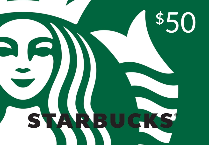 Starbucks $50 Gift Card US