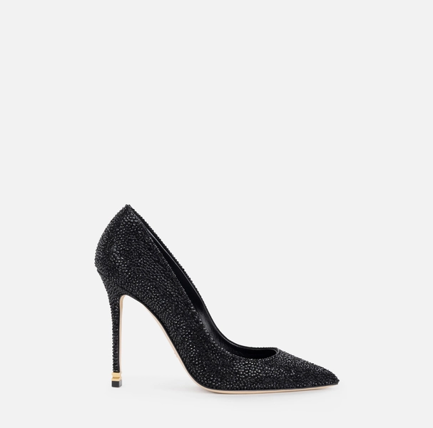 Elisabetta Franchi Strass pumps with logo Étoile