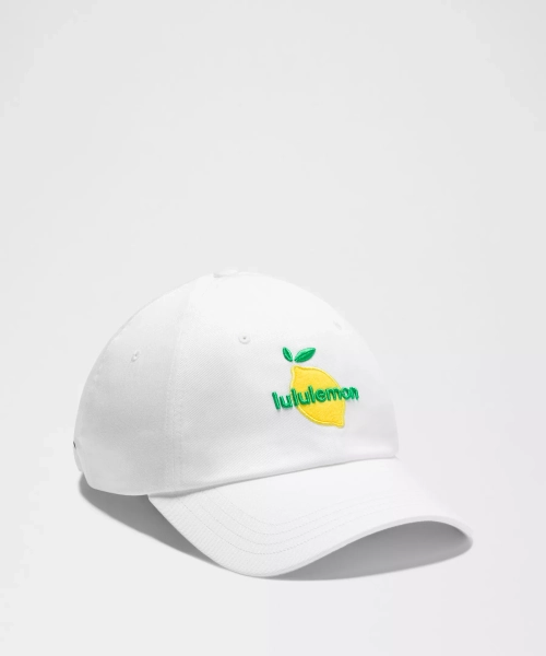 Classic Ball Cap *Wordmark Lemon - White - S/M