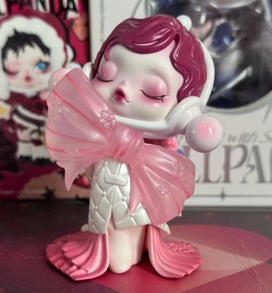 Authentic SKULLPANDA Hand in Hand Series Figures- Hidden Tranquility Blossom