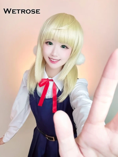 【Wetrose】In Stock Shukusei Loli Kami Requiem Shigure Ui Cosplay Costume JK Girl School Uniform Vtuber Cute Dress Lori God - AliExpress