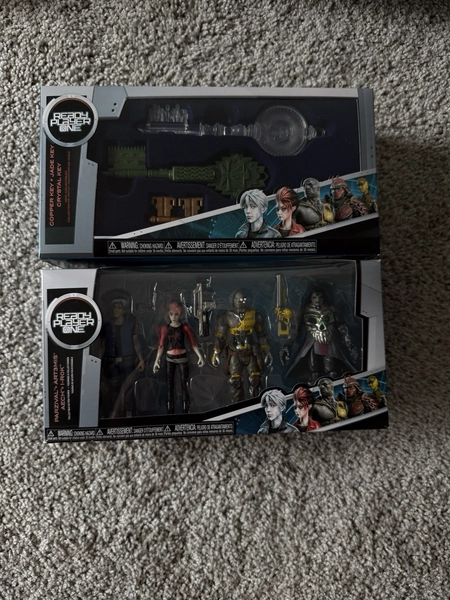 Ready Player One Funko Model Keys And Collectible Action Figure Lot