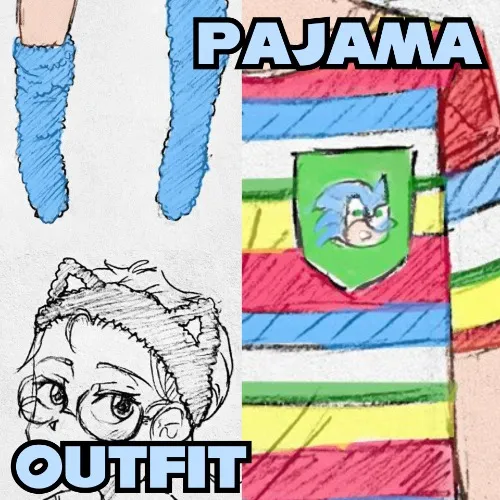 Pajama Outfit (Model Art)