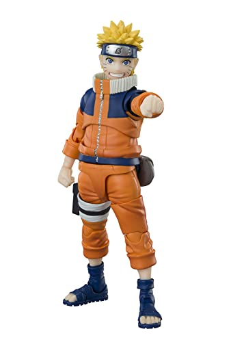 Tamashii Nations - Naruto Uzumaki -The No.1 Most Unpredictable Ninja- Naruto, Bandai Spirits S.H.Figuarts, 5.3 Inch - Naruto - Naruto Uzumaki -the No.1 Most Unpredictable Ninja-