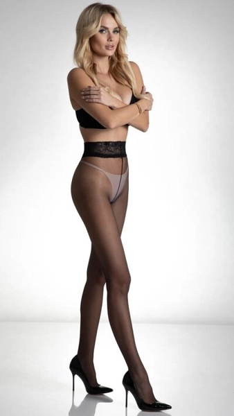 Amour | Lux Spitze 20 DEN Schwarz 3/M, 16,95 € bei Ars Vivendi bestellen