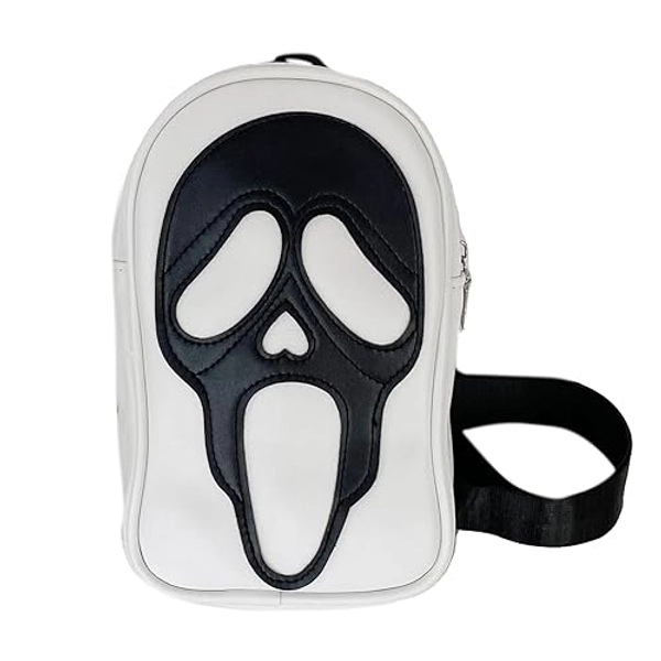 Halloween Pumpkin Cute Ghost Purse, Pu Leather Crossbody Bag Shoulder Bag For Girls, Spooky Season Trick Or Treat