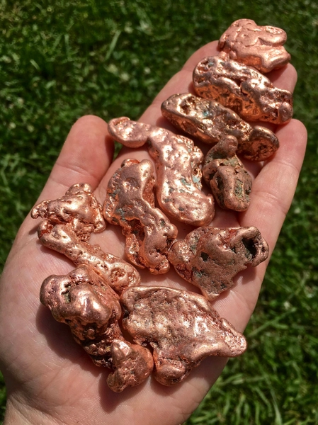 Raw Copper Nugget - Healing Crystals and Stones - Natural Copper from Michigan - Copper Specimen - Copper Nuggets - Copper Metal