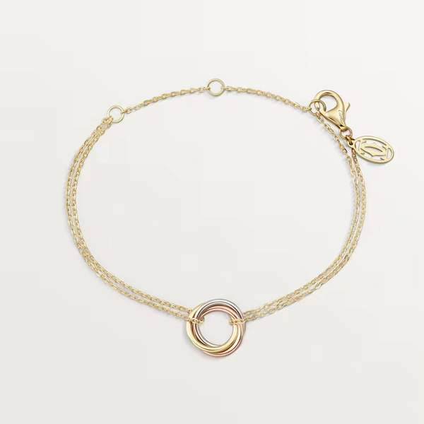 Trinity bracelet, on chain 
