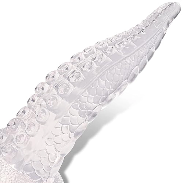 Fantasy Realistic Dildo for Hand-Free Play, Tentacle Dildos with Strong Suction Cup, Amazing Dragon Dildo Adult Toys for Women G-spot Masturbation and Male Prostate Play Clean